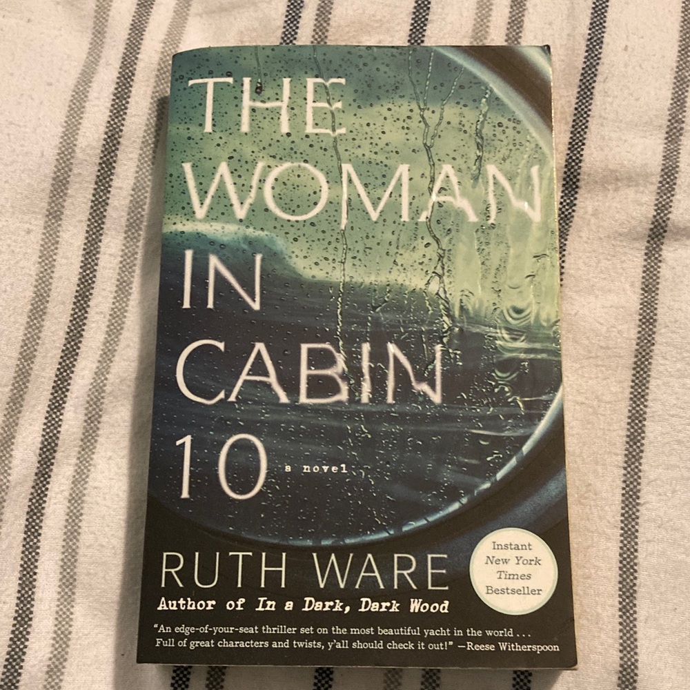 The Woman in Cabin 10 Book